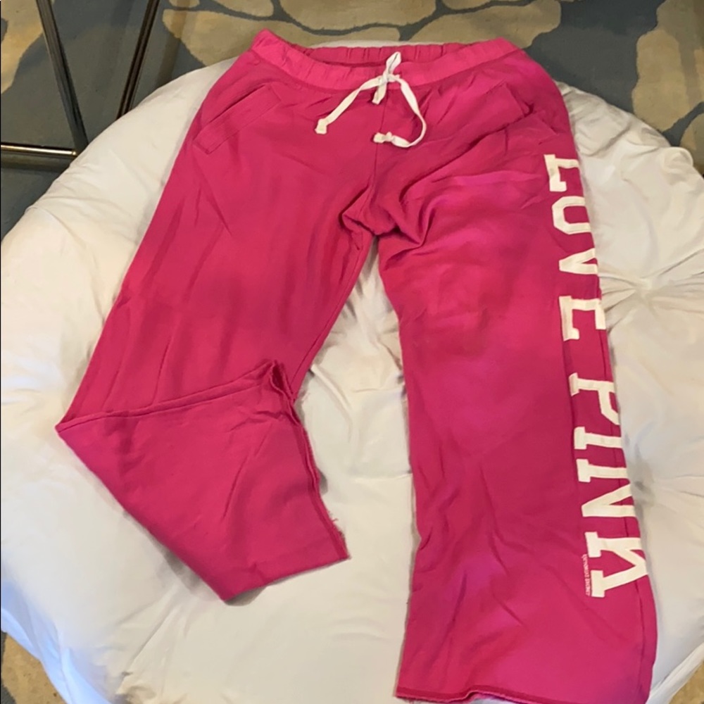 PINK boyfriend sweatpants